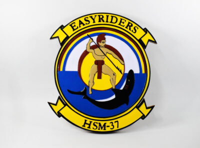 HSM-37 Easy Riders Plaque