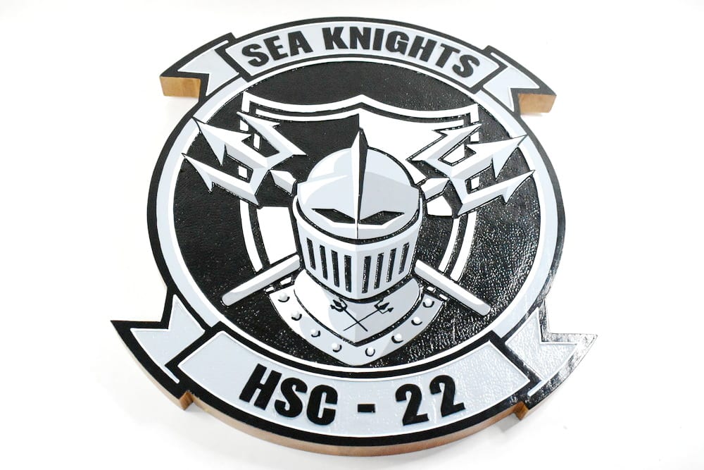 HSC-22 Sea Knights Plaque