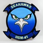 HSM-41 Seahawks Plaque