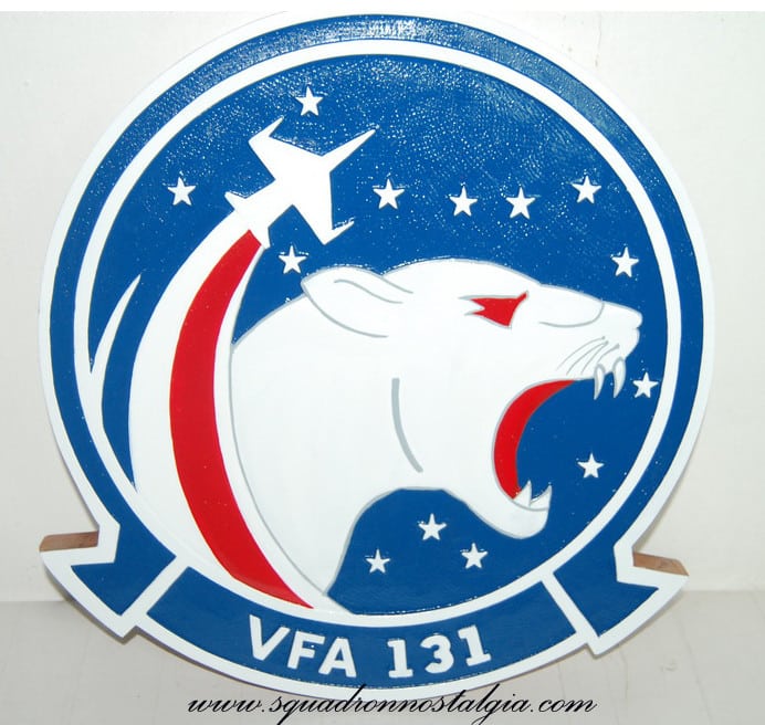 VFA-131 Wildcats Plaque