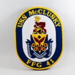 USS McClusky Plaque