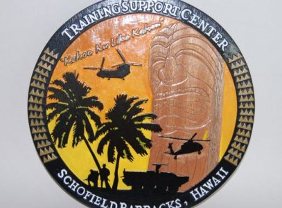 Schofield Army Barracks Plaque