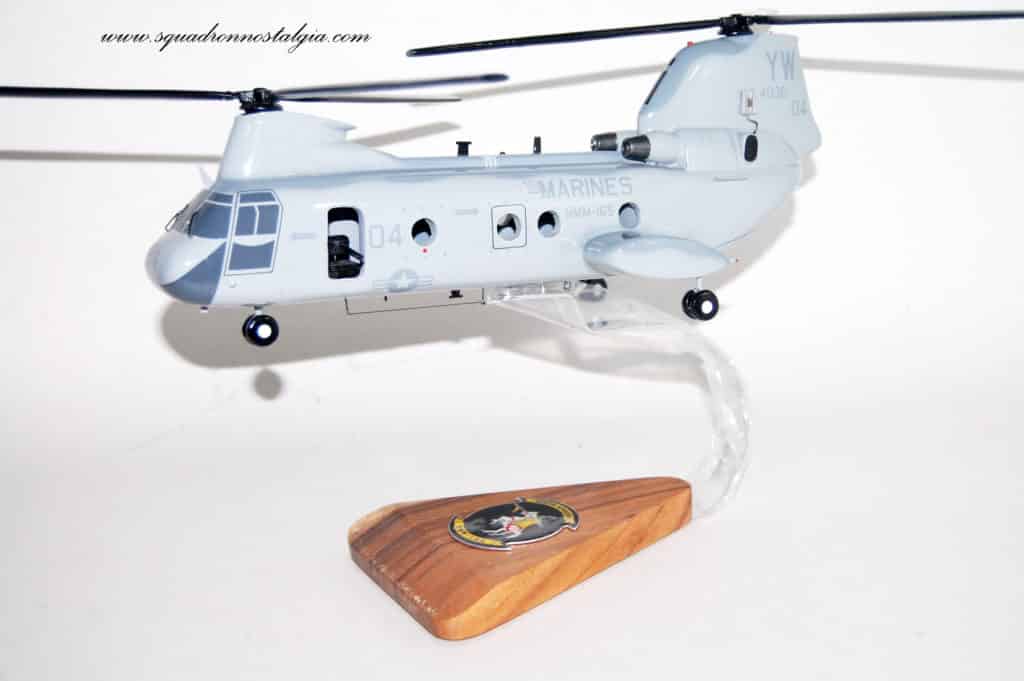 HMM-165 White Knights CH-46 Model