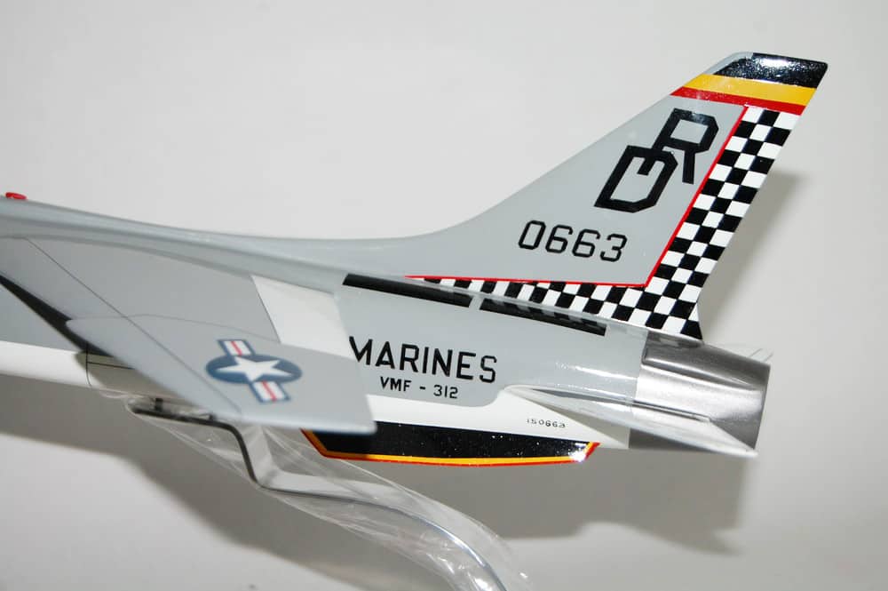 VMF-312 Checkerboards F-8 Model