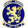 VA-212 Rampant Raiders Plaque