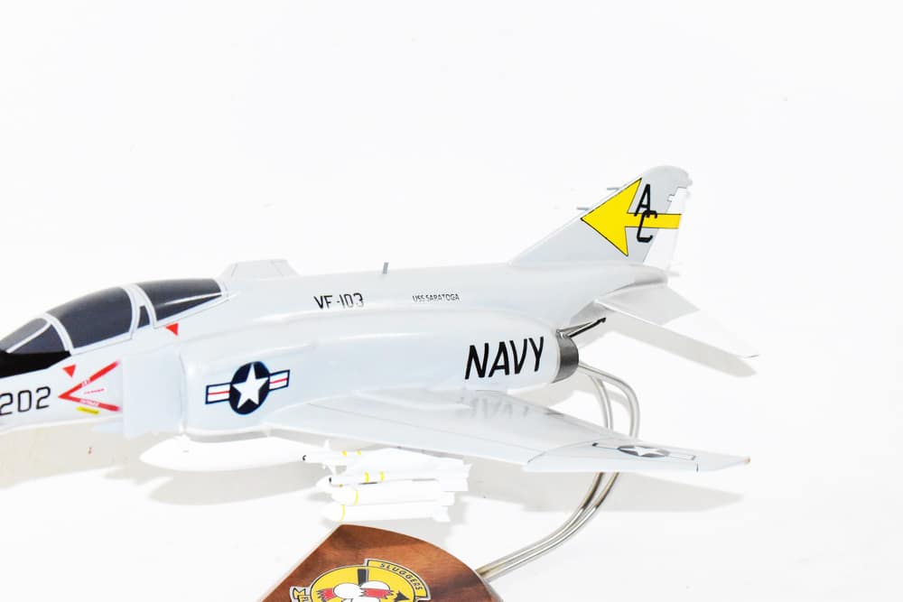 VF-103 Sluggers USS Saratoga 1966 F-4b Model