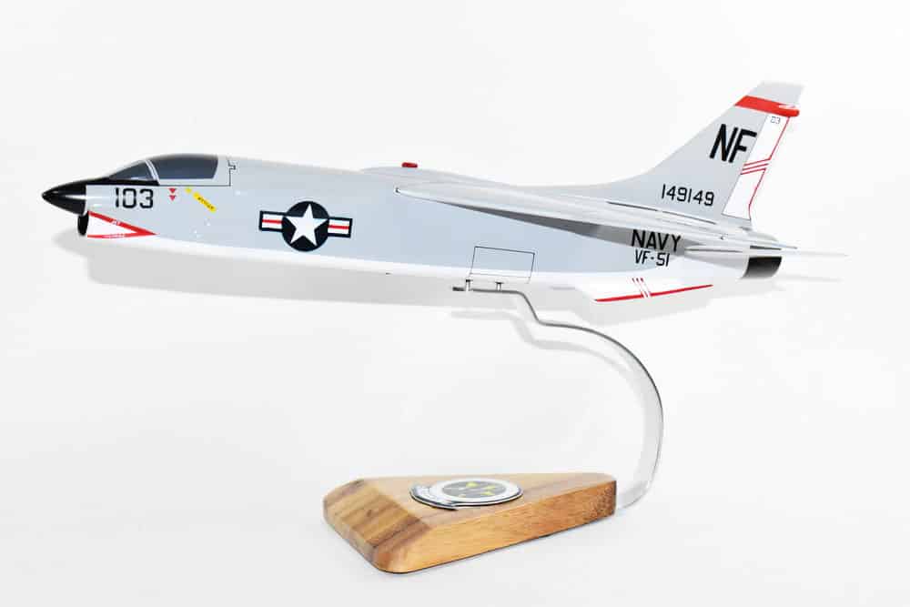 VF-51 Screaming Eagles F-8J Model