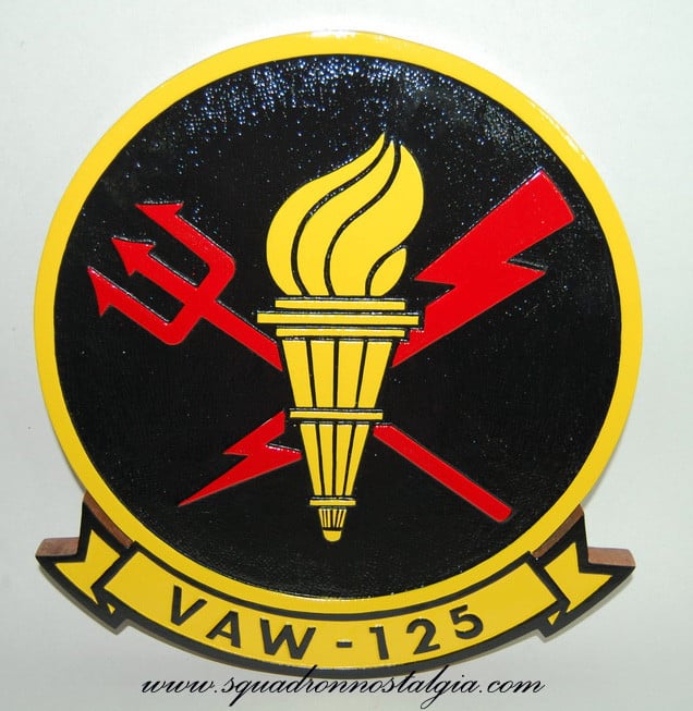 VAW-125 Torch Bearers Plaque