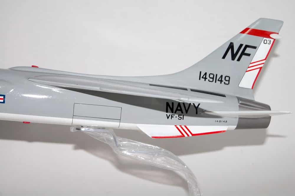 VF-51 Screaming Eagles F-8j Model