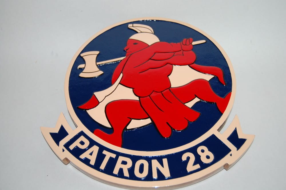 VP-28 Hawaiian Warriors Plaque