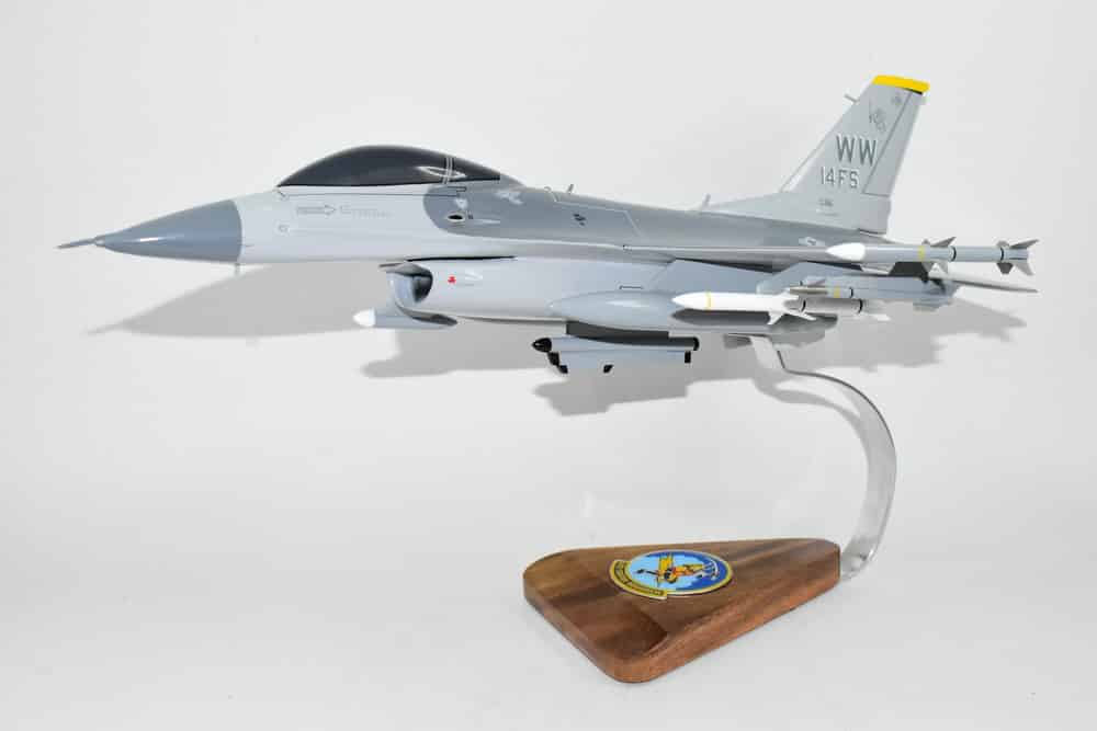 14th Fighter Squadron F-16 Model