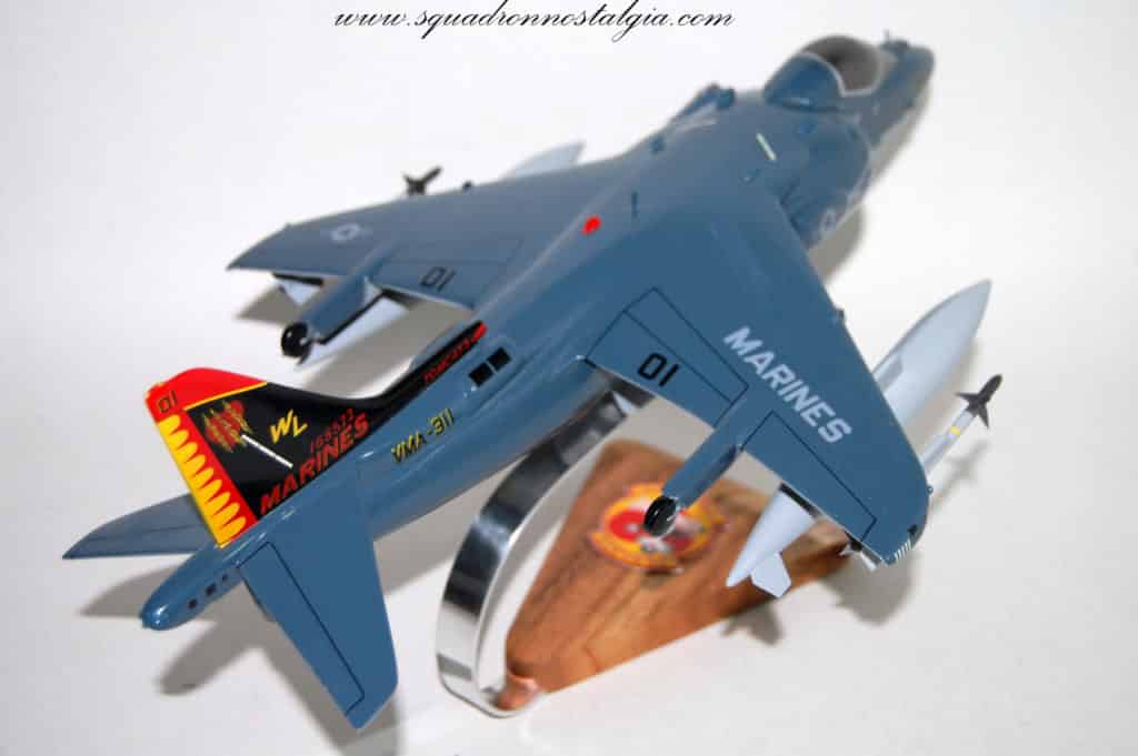 VMA-311 Topcats AV-8b Harrier Model