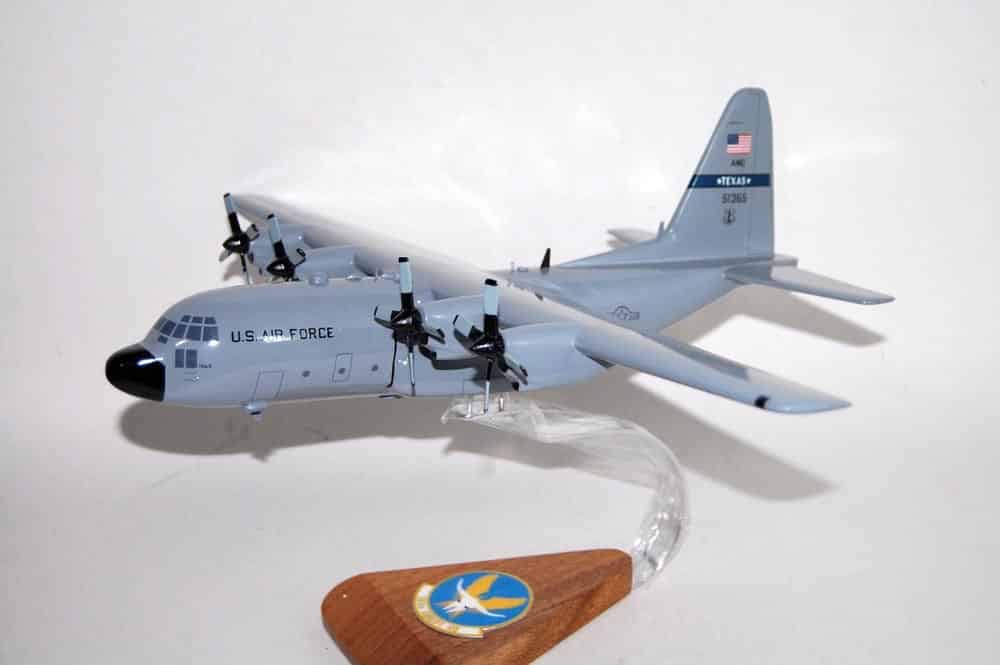 181st Airlift Squadron Texas Air National Guard C-130H Model