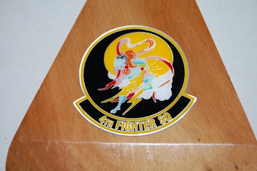 4th Figher Squadron Fighten' Fujins F-16 Model