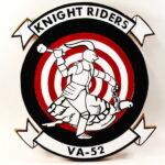 VA-52 Knight Riders Plaque