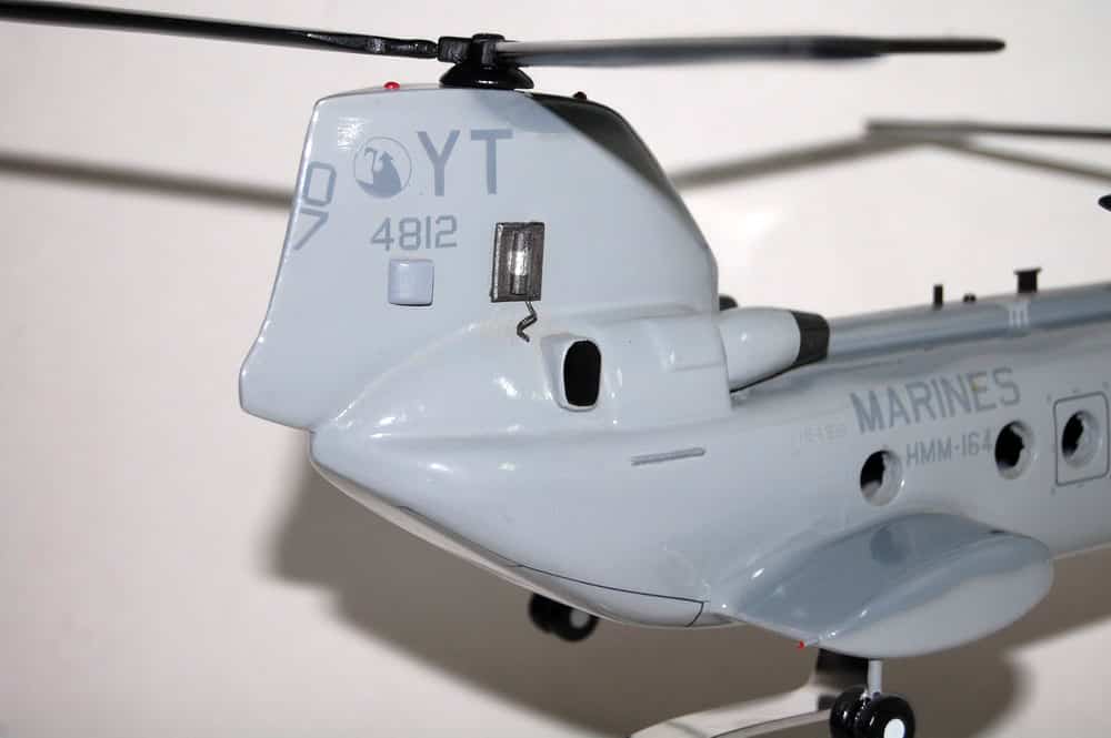 HMM-164 Knightriders CH-46 Model