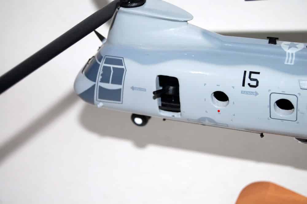 HMM-365 Blue Knights CH-46 Model