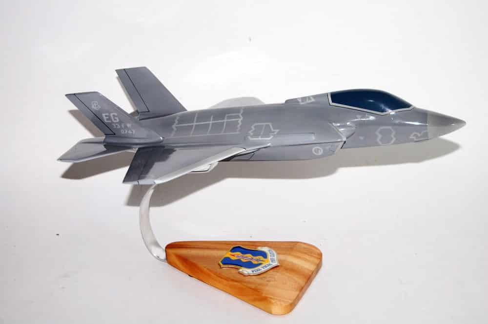 33rd Fighter Wing F-35 Model
