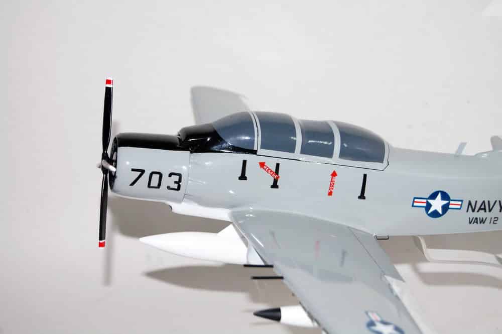 VAW-12 Bats EA-1F Model