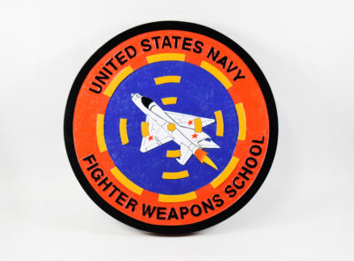 TopGun Fighter Weapons School Plaque