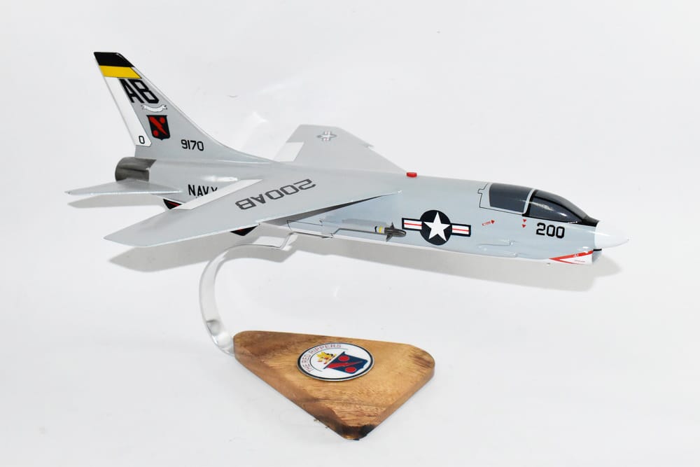 VF-11 Red Rippers F-8 Crusader Model