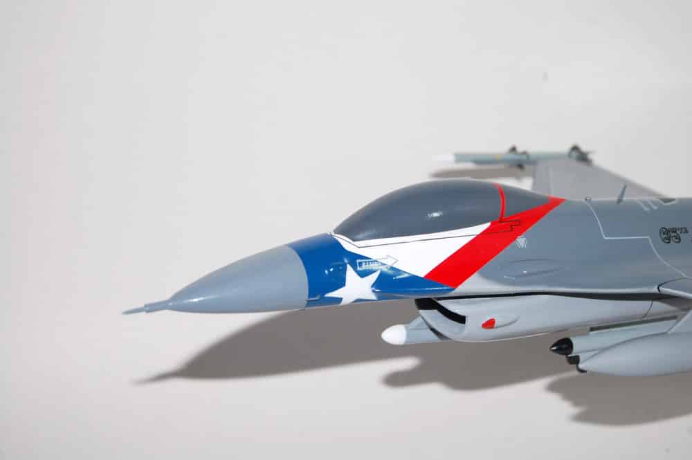 182nd Fighter Squadron F-16 Model