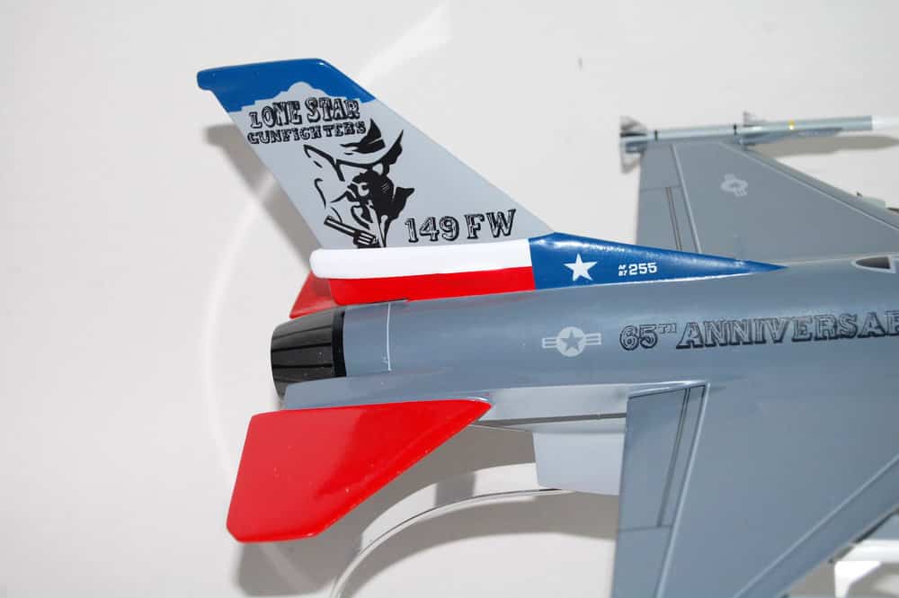 182nd Fighter Squadron F-16 Model