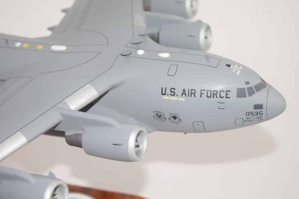 8th Airlift Squadron C-17a Model