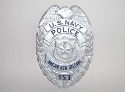 Navy MP Badge (New Orleans)