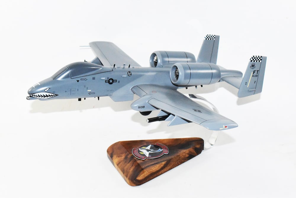 75th Fighter Squadron Tiger Sharks A-10 Warthog Model