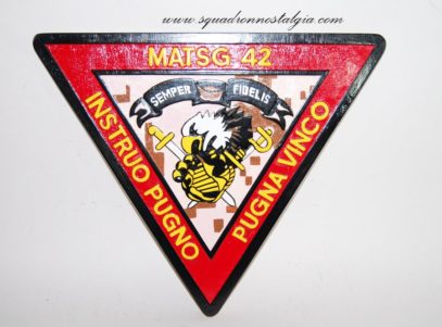 MATSG-42 Plaque