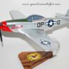 334th Fighter Squadron P-51 Mustang Model