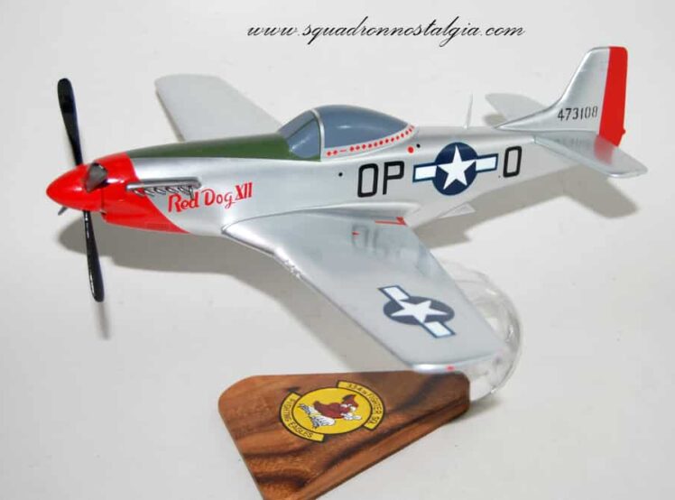 334th Fighter Squadron P-51 Mustang Model