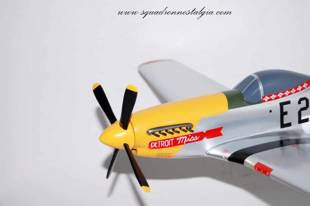 375th Fighter Squadron P-51 Mustang Model