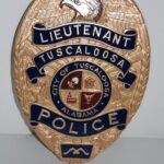 Tuscaloosa Police Dept Lieutenant Badge