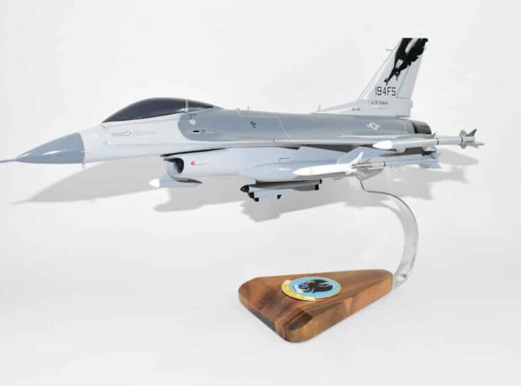194th Fighter Squadron Griffins F-16 Model