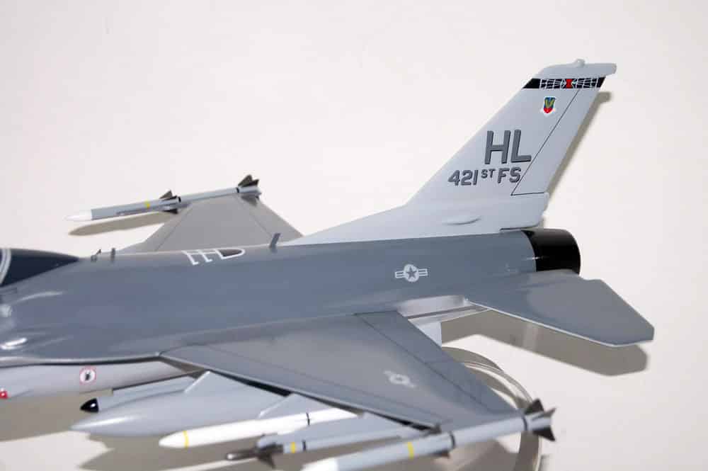 421st FS Blackwidows F-16 Falcon Model
