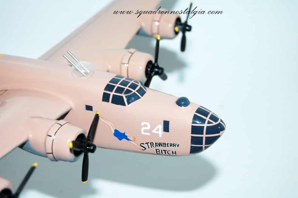512th Bomb Squadron B-24 Model