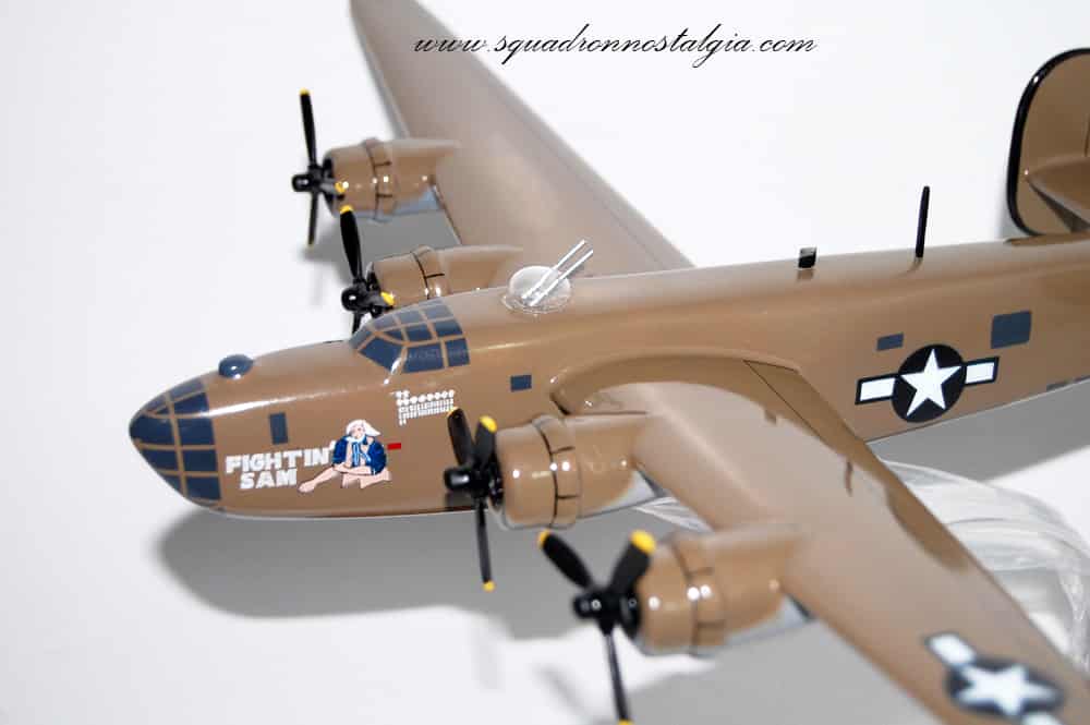 566th Bomb Squadron "Fightin' Sam" B-24 Model