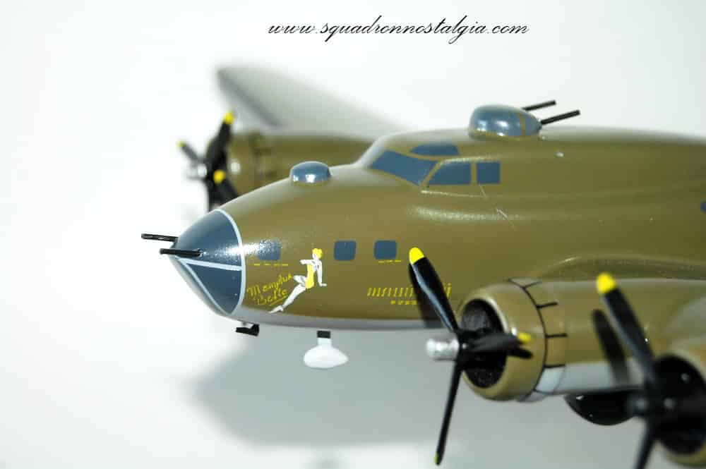 324th Bomb Squadron 'Memphis Belle' B-17 Model