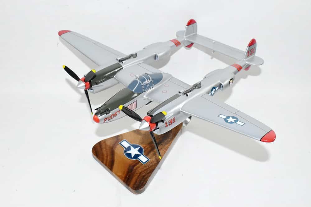 Pudgy P-38 Lightning Model