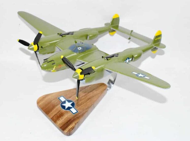 Tangerine P-38 Lightning Model