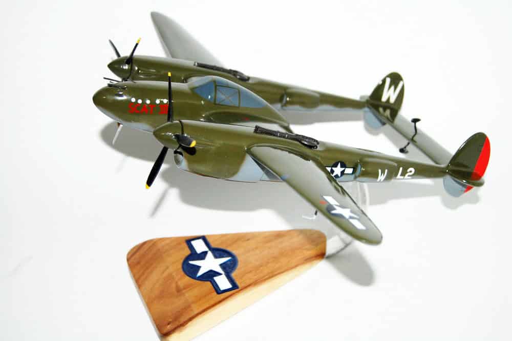 SCAT III P-38 Lightning Model