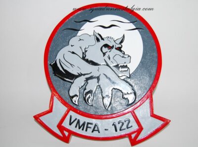 VMFA-122 Werewolves Plaque