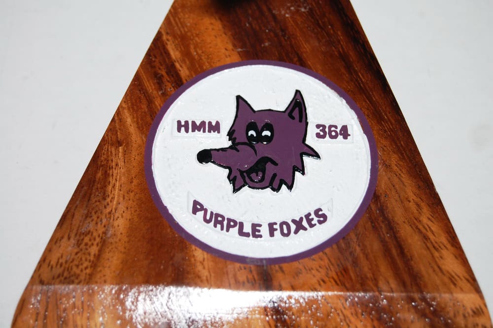 HMM-364 Purple Foxes CH-46 (2012) Model