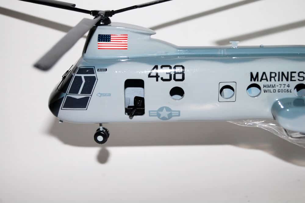 HMM-774 Wild Geese CH-46 (4847) Model