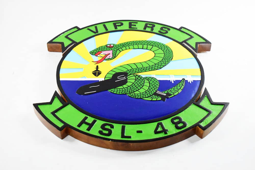 HSL-48 Vipers Plaque
