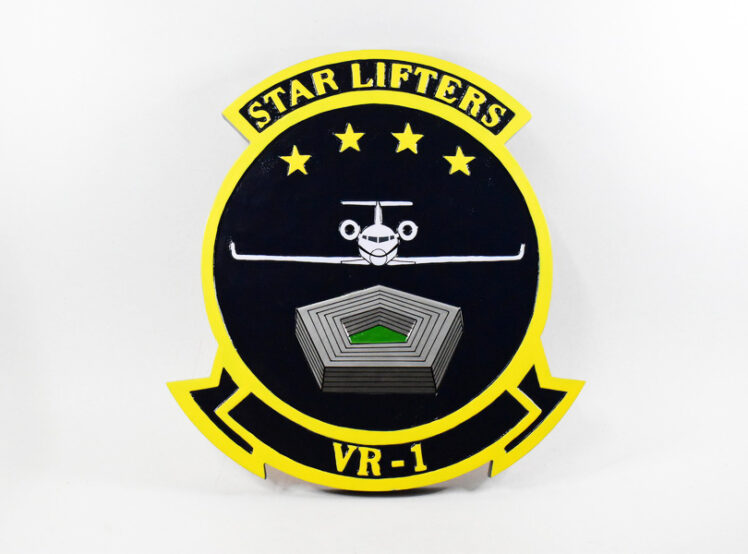 Fleet Logistics Squadron One (VR-1) Starlifters Plaque