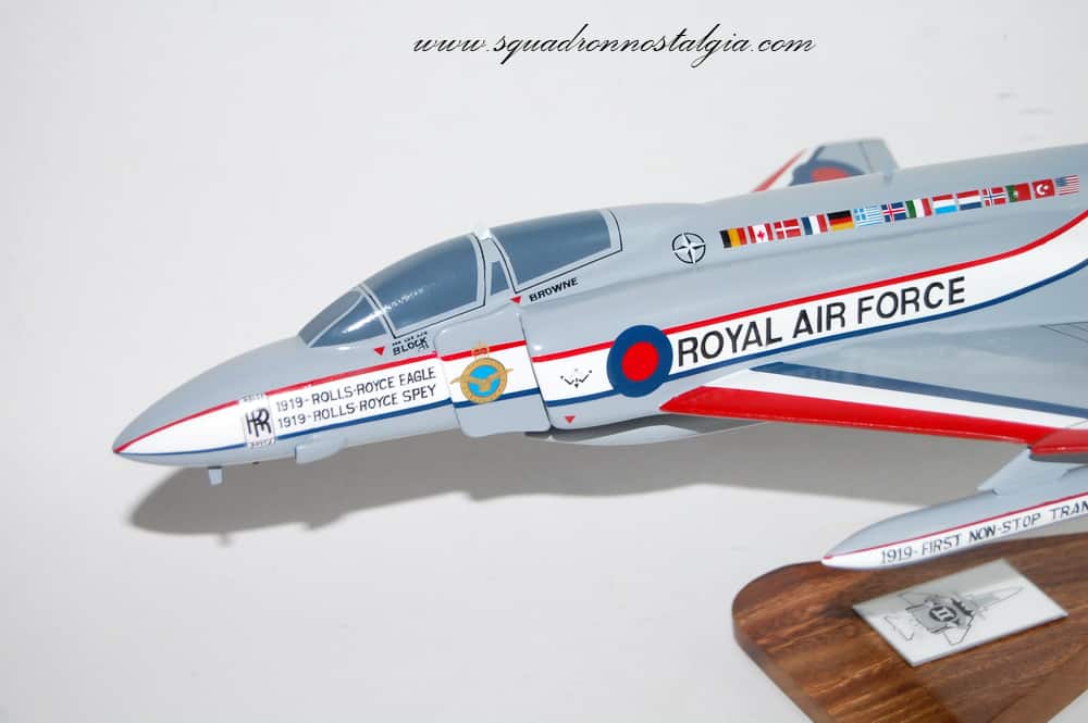 RAF Alcock and Brown F-4M Phantom Model