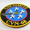 USS Nimitz CVN-68 Plaque